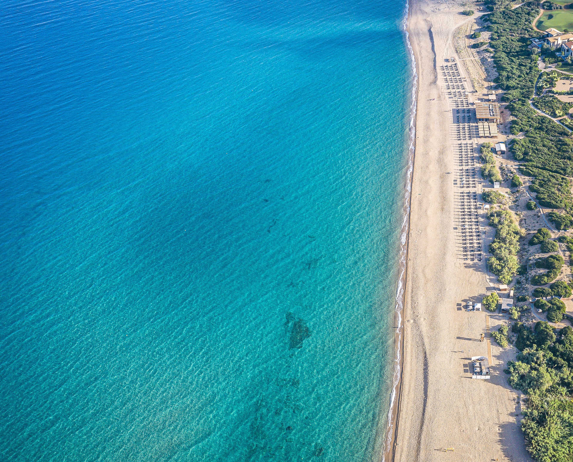 Navarino Dunes beach Costa Navarino