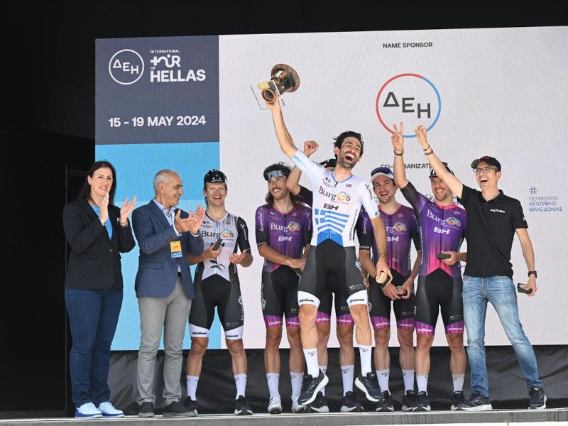 Bartosz Rudyk triumphs in the fifth stage in front of the Panathenaic Stadium - Riccardo Zoidl wins the ΔΕΗ International Tour of Hellas 2024